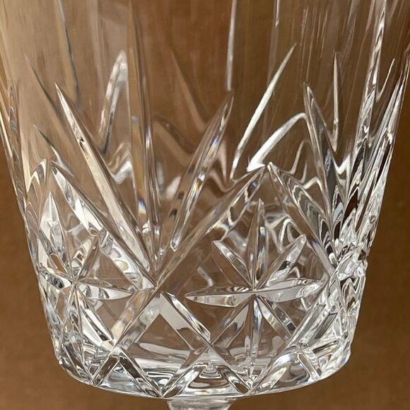 Chantilly Taille Beaugency Blown Glass Water Goblets D’Arques-Durand Set of 6 - Picture 12 of 16